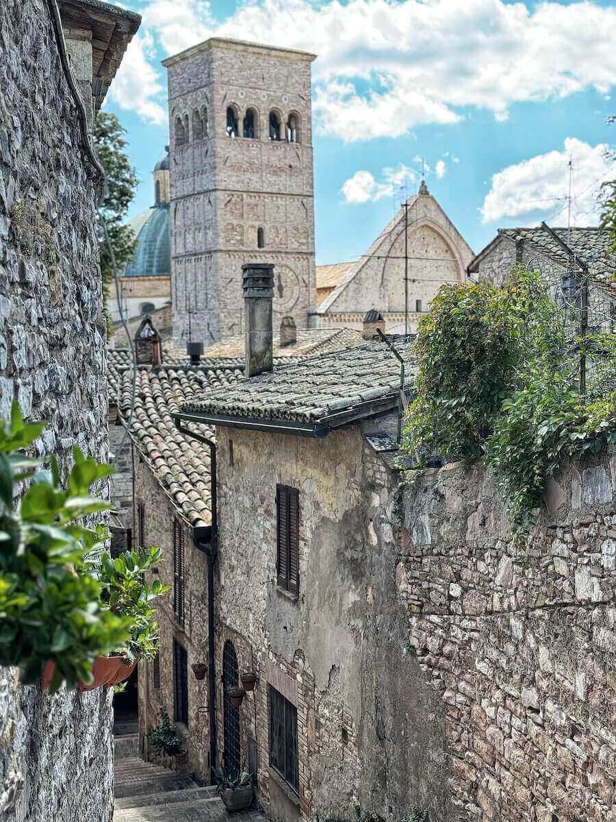 Historic center of Assisi.