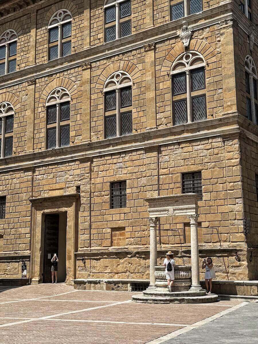 Pienza, not far from Montepulciano.