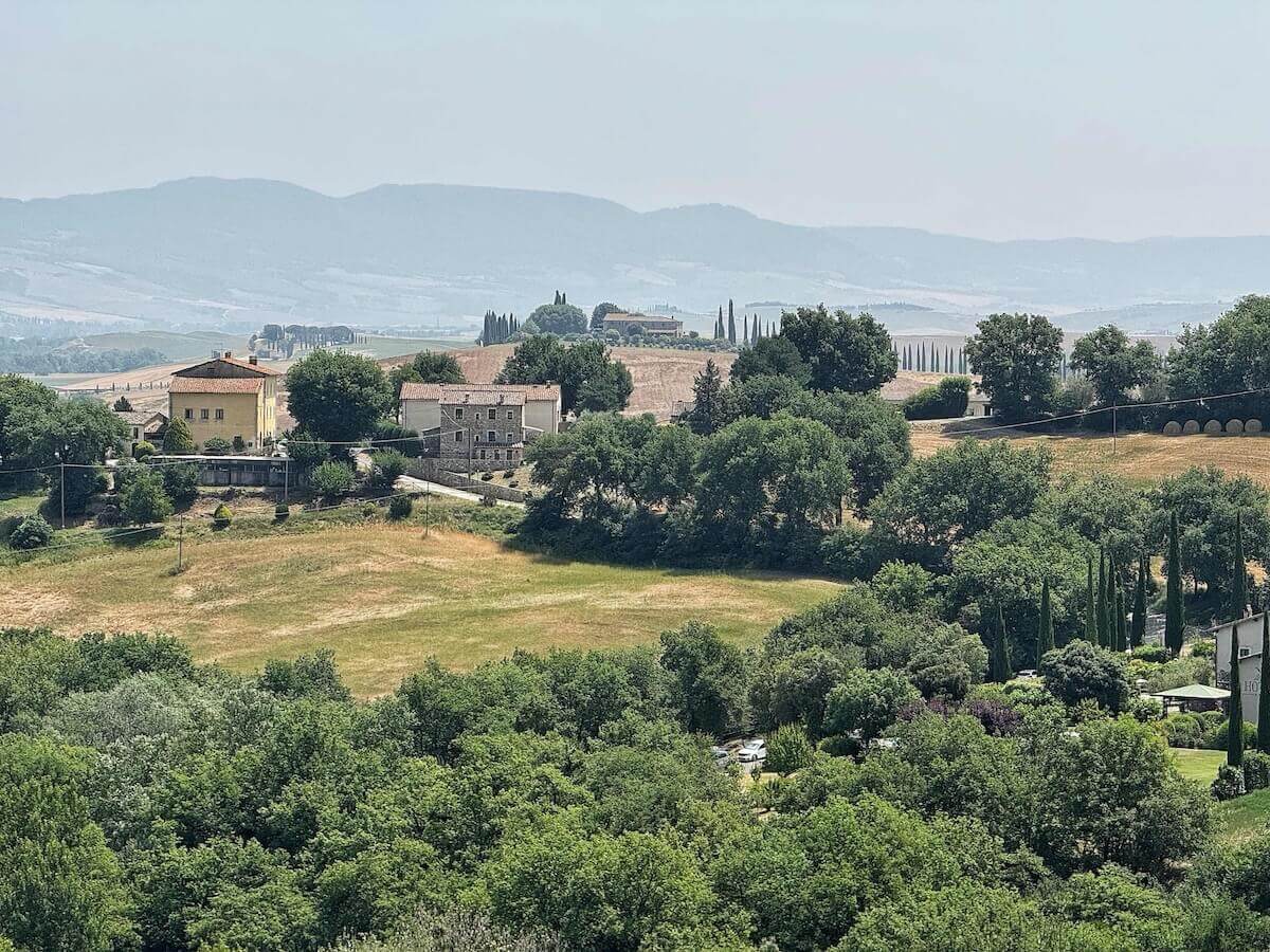 Val d'Orcia in Tuscany.