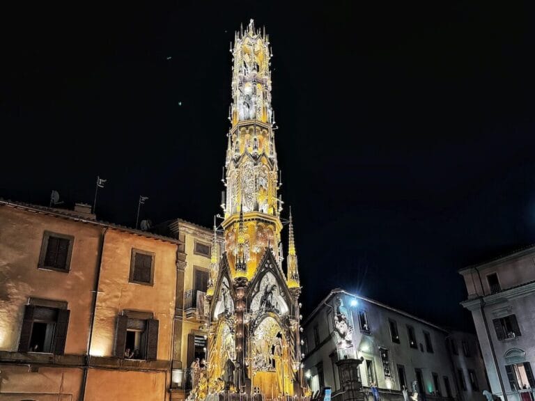 Local Guide About The Macchina Di Santa Rosa In Viterbo Italy