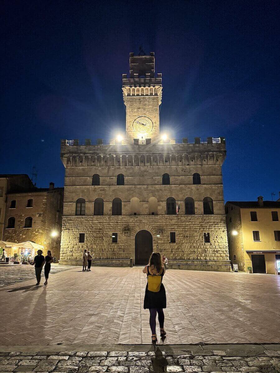 Palazzo Comunale of Montepulciano.