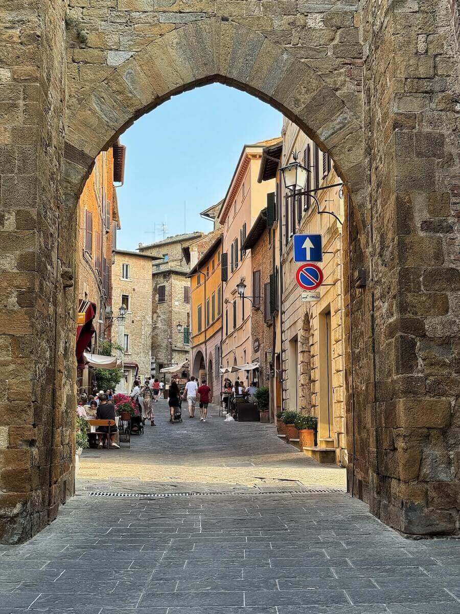 HIstoric center of Montepulciano.