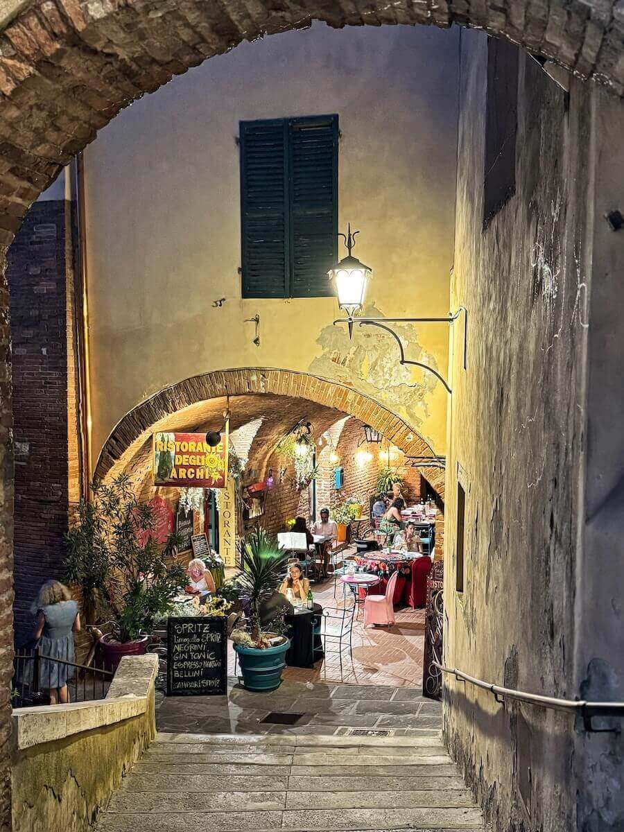 Cute corner of Montepulciano.