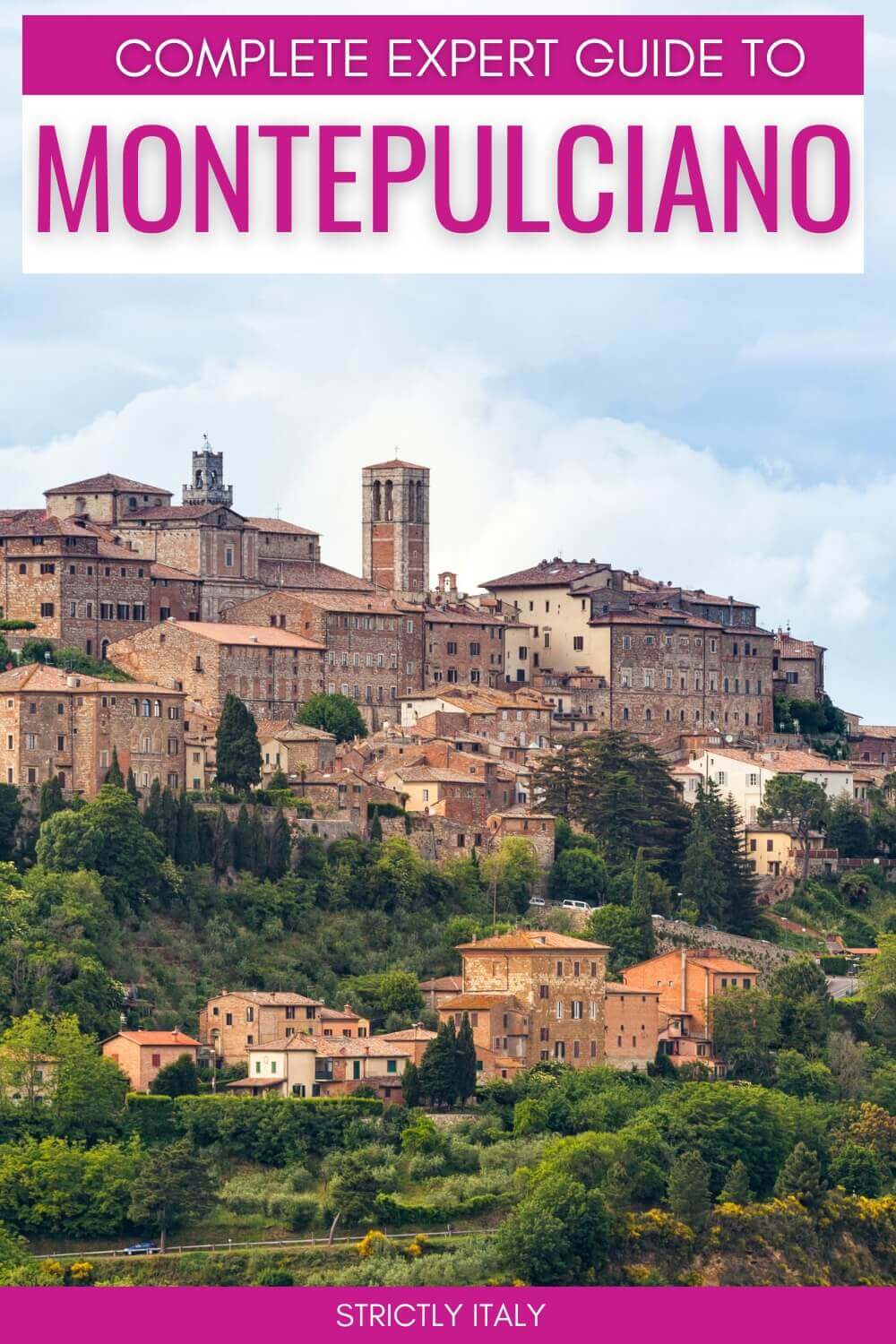 Here are the best things to do in Montepulciano Italy - via @strictlyitaly