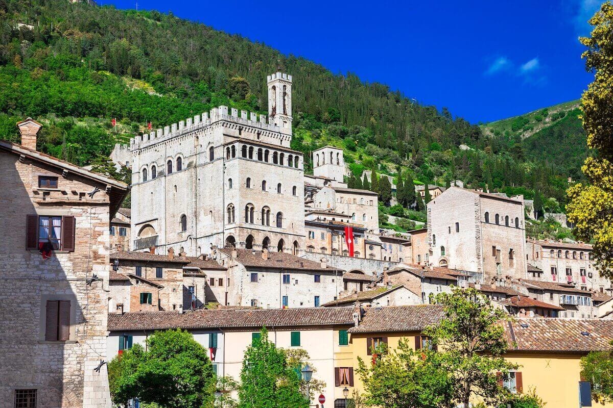 Historic center of Gubbio.
