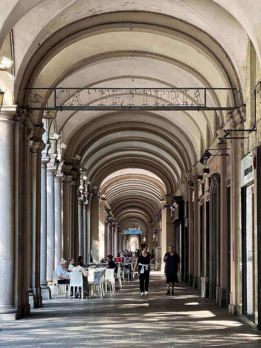 Local life in Turin.