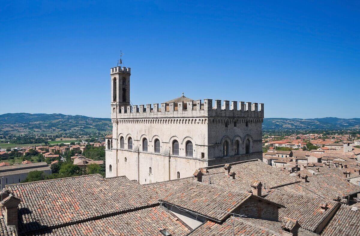Gubbio, one of the nicest towns in Umbria.
