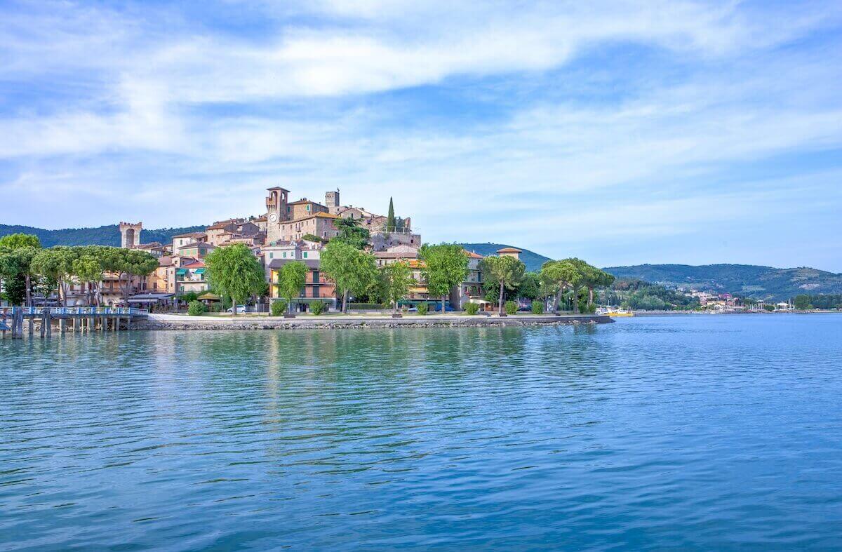 Passignano sul Trasimeno, one of the nicest towns in Umbria.