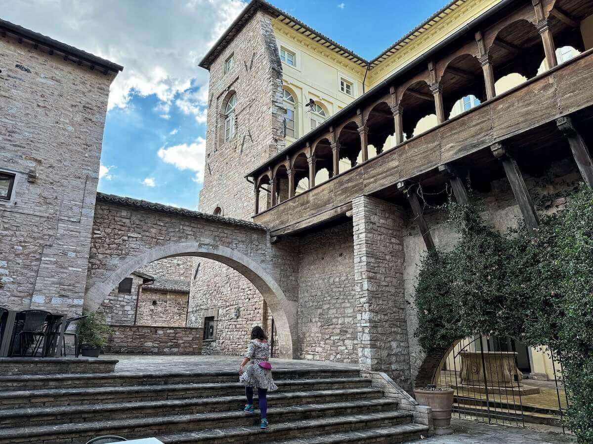 Historic center of Spello.