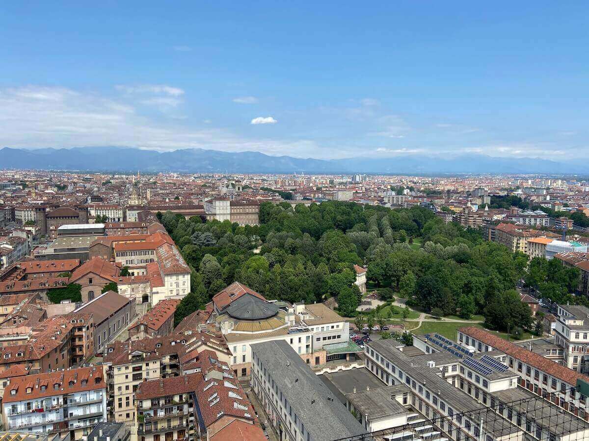 Views from the Mole Antonelliana: this is what to do in Turin for a day.