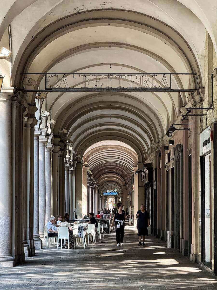 Porticoes of Turin.