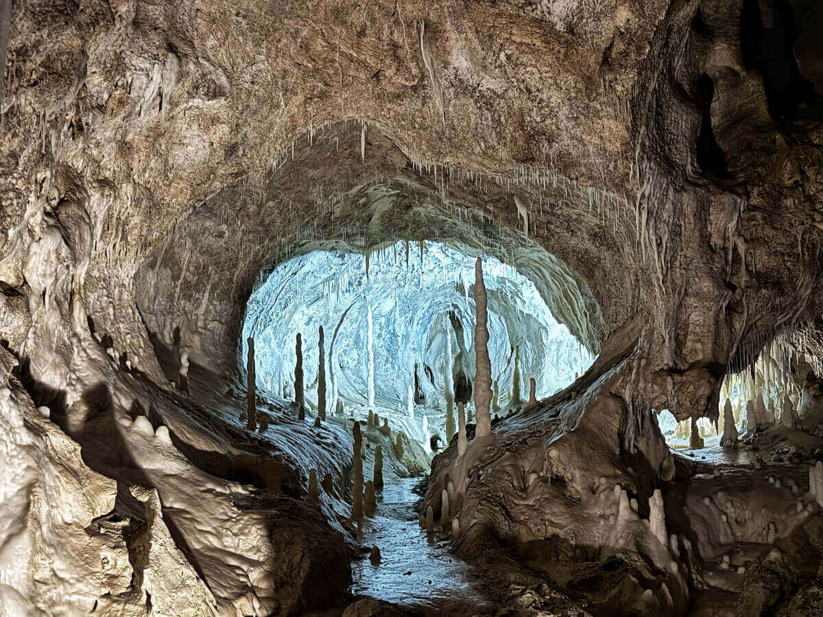 Frasassi Cave.