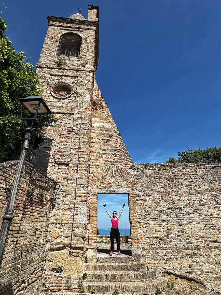 Claudia in Fiorenzuola.