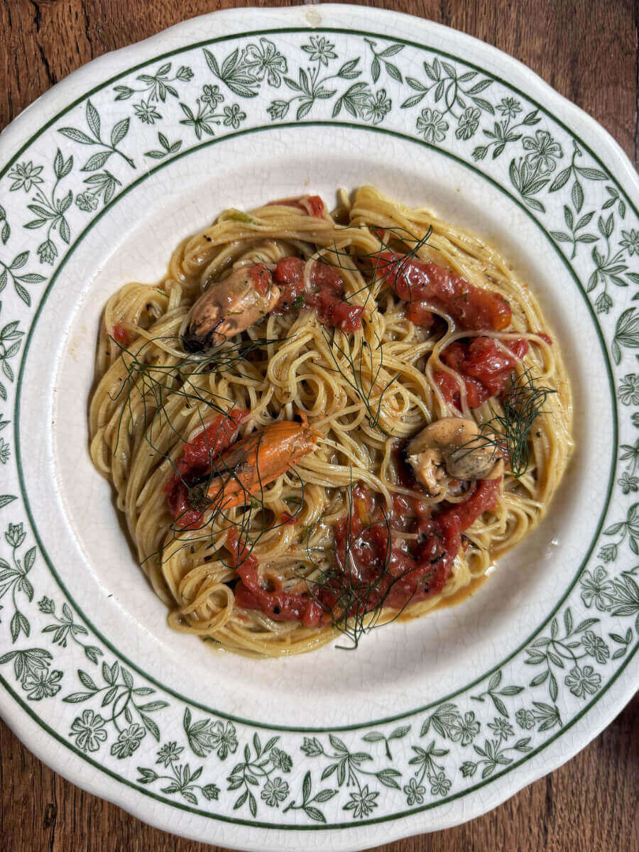Delicious homemade pasta at Osteria San Biagio.