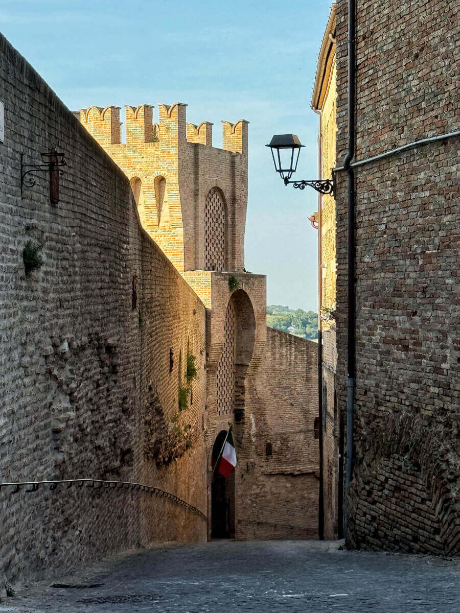 Ramparts of Corinaldo.